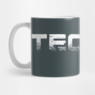 Techno #3 (White Font) Mug